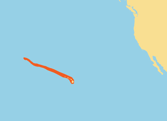 Hawaiian Monk Seal Range Map
