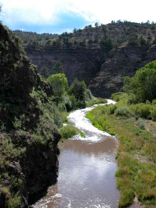 Middle fork of the Gila River NM